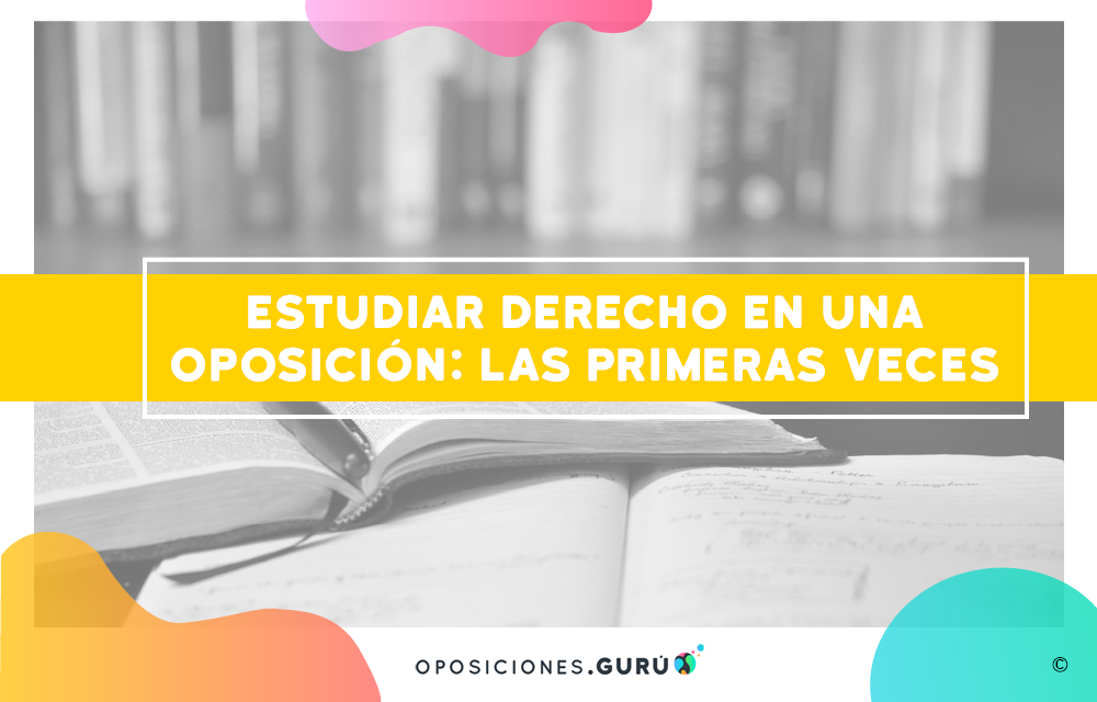 imagen sobre estudiar derecho en una oposición