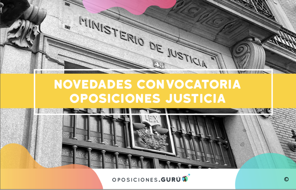 ilustración convocatoria oposiciones justicia